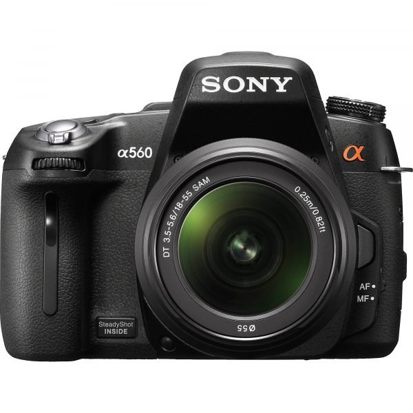 1282664855 731646 Sony Alpha DSLR-A560 Digital Camera W/18-55mm Lens