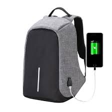 Anti-Theft Back Pack laptop bag with USB Charging