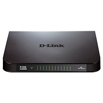 D Link 24 Port 1024A 1 D-Link 24-Port 10/100Mbps desktop switch (1024A)