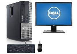 Dell Optiplex 9010 desktop Core i5 4GB 500HDD 19 inch monitor EXUK