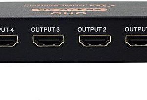 Ultra HD 4K 4 Port HDMI Splitter 1x4 Repeater Amplifier 1080P 3D Hub - Image 3