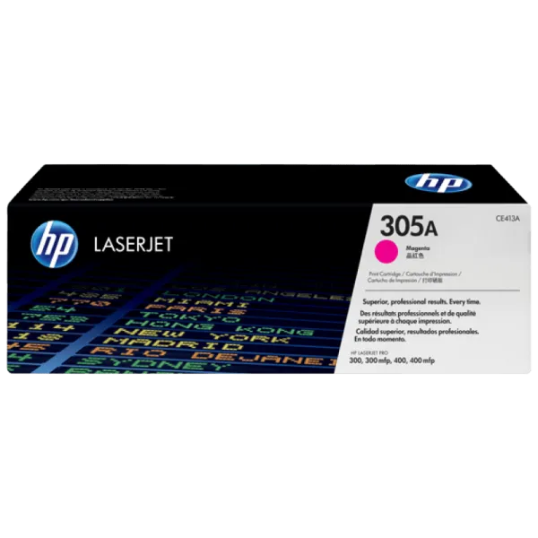 HP 305A Magenta Original LaserJet Toner Cartridge CE413A