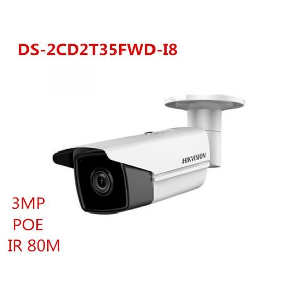 Hikvision 3MP POE DS 2CD2T35FWD I8