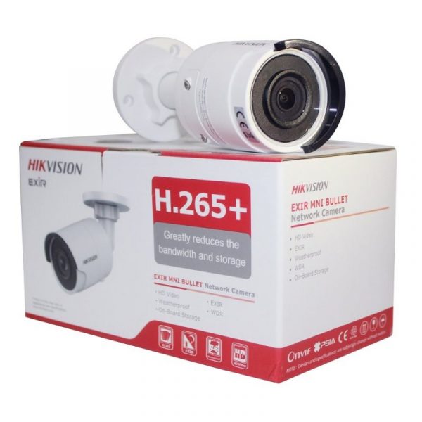 In Stock HIKVISION 8MP H 265 Network Bullet IP Camera DS 2CD2085FWD I 3D DNR Security Hikvision DS-2CD2085FWD-I 8MP (4K) EXIR Mini Bullet Network Camera