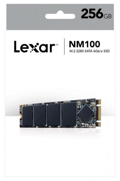 LNM100 256RB 5 Lexar NM100 M.2 2280 SATA 6Gb/s 256GB Internal Solid State Drive