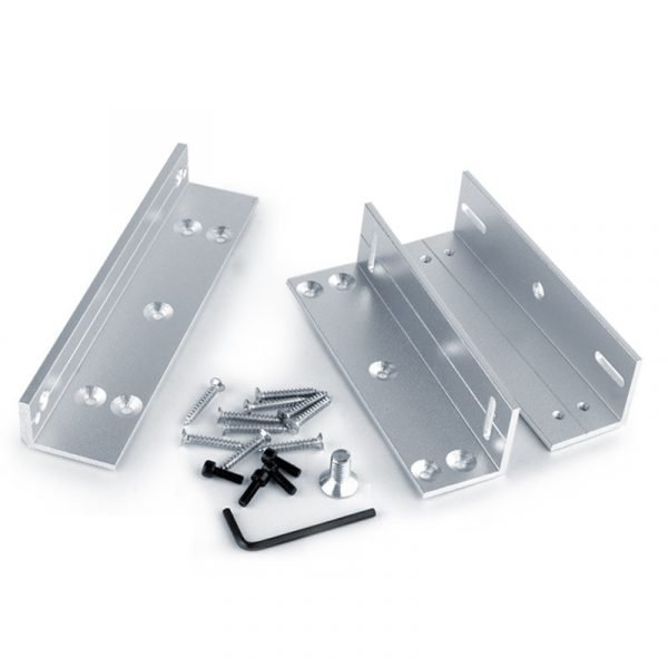 LZ Bracket Z L Mounted Bracket Clamp LZ Stents For 280KG 600lbs Force Magnetic Lock Door