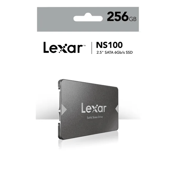 Lexar NS100 2.5 SATA III 6Gb per s 256 SSD a Lexar NS100 2.5” SATA 6Gb/s 256GB Solid-State Drive