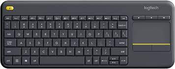 Logitech K400 Plus Wireless Touch TV Keyboard with Easy Media Control and Built-In Touchpad Logitech K400 Plus Wireless Touch TV Keyboard with Easy Media Control and Built-In Touchpad