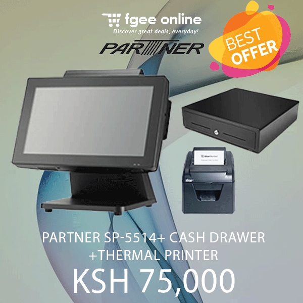 Partner Trio Cash drawer POS and Therma Printer