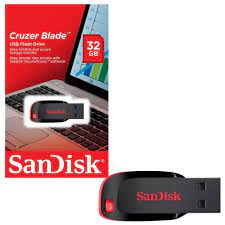 SanDisk Cruzer Blade 32GB USB 2.0 Flash Drive