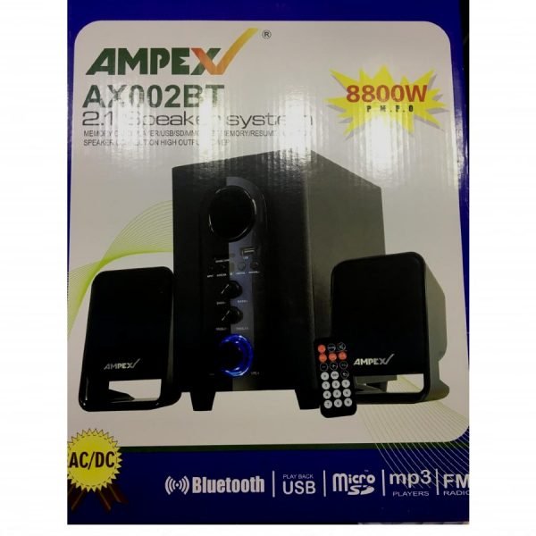 Untitled 33 Ampex Bluetooth AX002BT – 2.1 Channel Subwoofer – 10000W