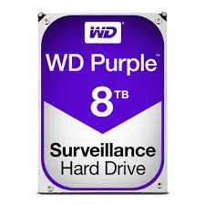 WD Surveillance 8TB Purple Hard Drive