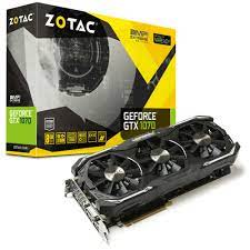 ZOTAC Nvidia GeForce® GTX 1070 8GB GDDR5 Graphics Card ZOTAC Nvidia GeForce GTX 1070 8GB