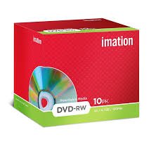 dvd rw cased Imation DVD+RW Cased