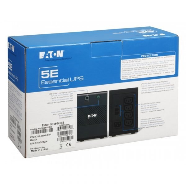 eaton 650va360w usb ups