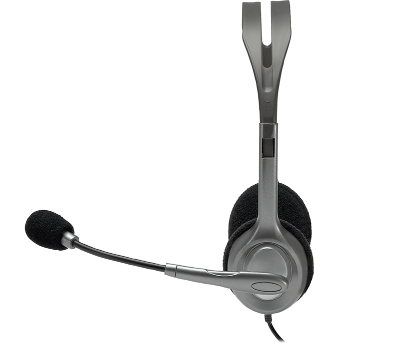 h110 stereo headset 35mm dual plug 1 Logitech H110 Stereo Headset