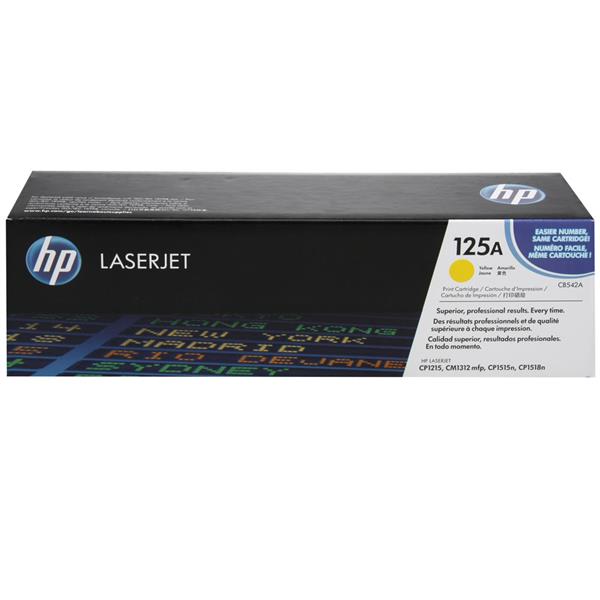 hp 125a yellow original laserjet toner cartridge cb542a infostar 1505 14 infostar@3