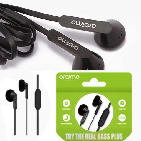 Oraimo Earphone EW-31AR Plus With Mic and Strong Bass