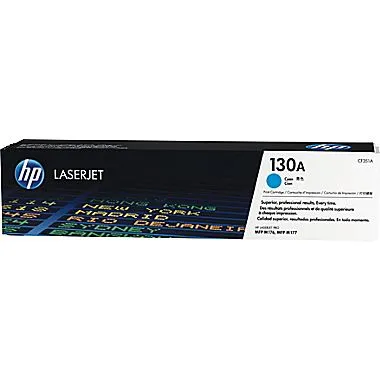 HP 130A cyan Original LaserJet toner cartridge (CF351A)