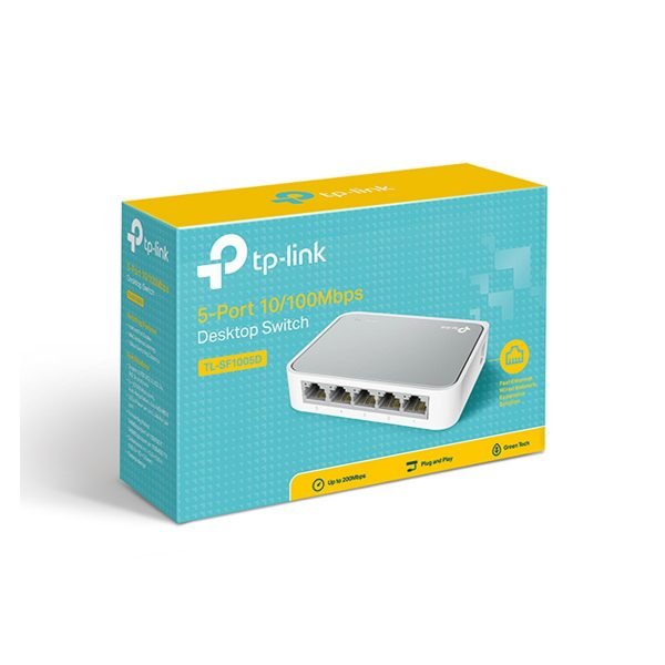 tplink 5 port TP-Link 5-Port 10/100 Mbps desktop Switch (TLSF1005D)