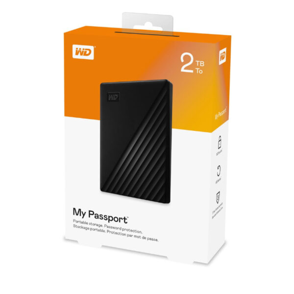 WD My Passport 2TB External Hard Drive