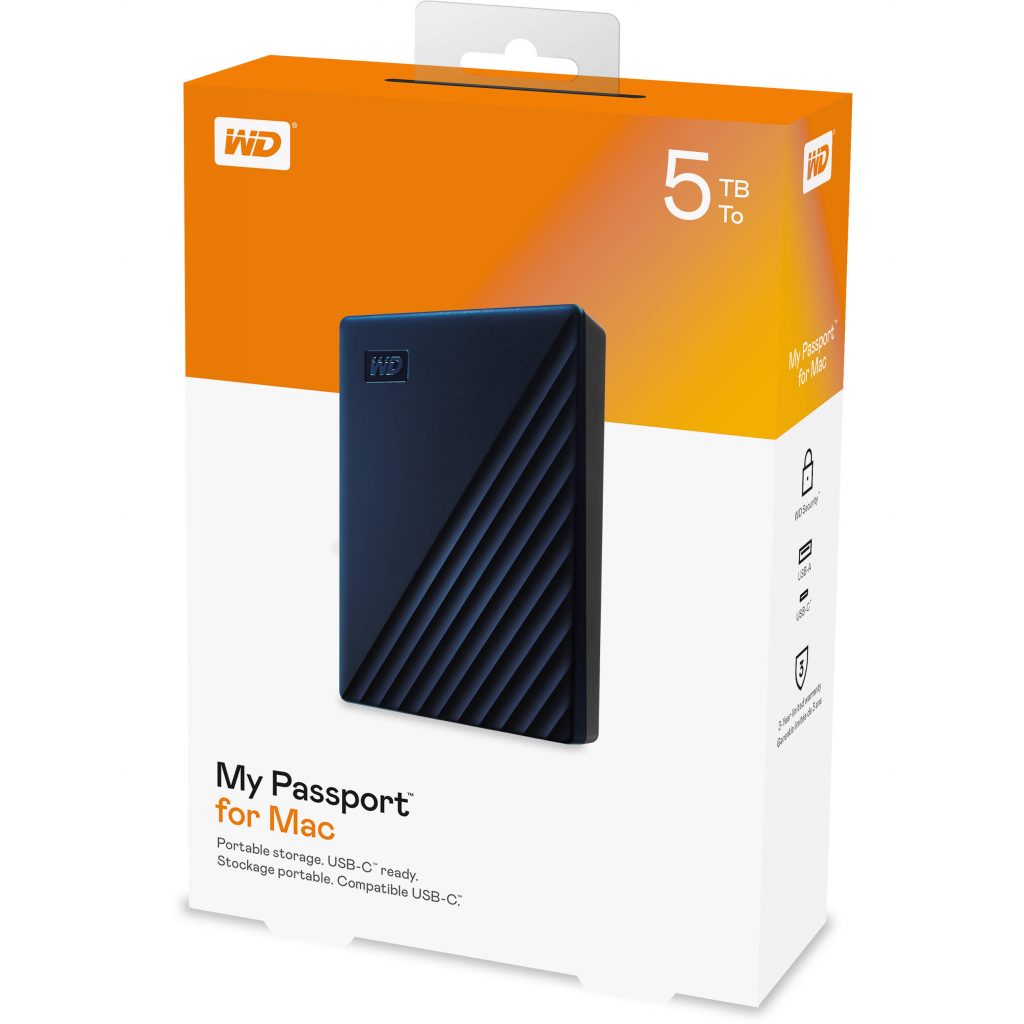 fgee WD My Passport 5TB black 01 scaled WD 5TB My Passport Portable External Hard Drive