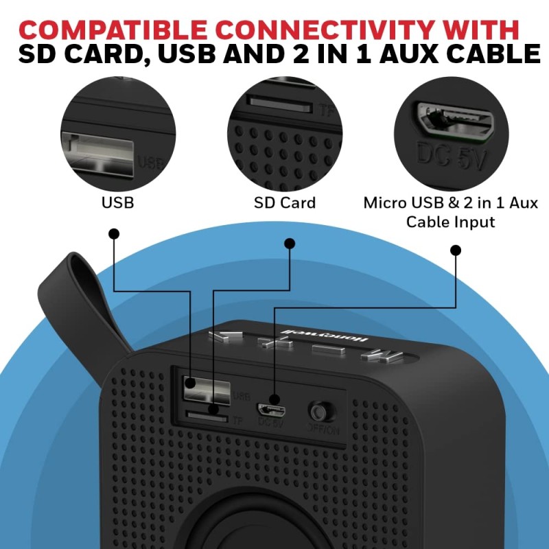 moxie v100 bluetooth speaker Honeywell Moxie V100 Portable Bluetooth Speaker