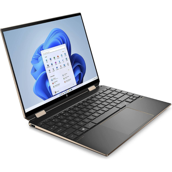HP Spectre X360 Convertible 13.3'' FHD Touch Laptop, 11th Gen Intel Core i7-1165G7 2.80Ghz, 8GB RAM, 256 GB SSD, Intel Iris Xe Graphics, Windows 10 Home, Backlit Keyboard, Black | 8UY94AV - Image 3