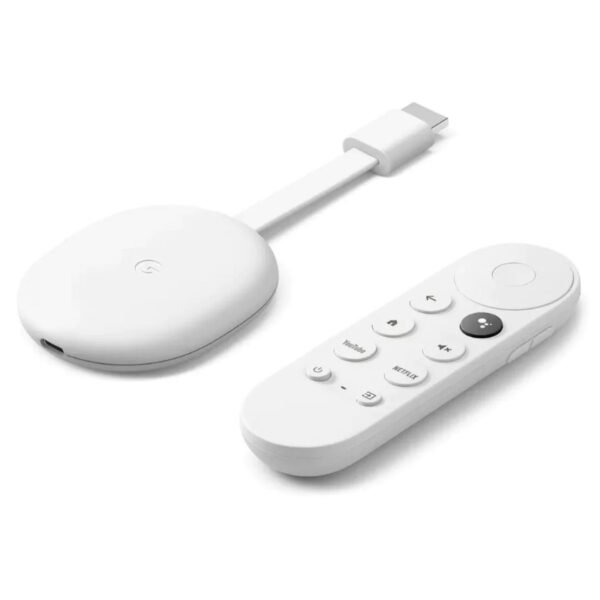 【美品】Chromecast with Google TV 4K Google 4K Chromecast with Google TV (Sky Blue) : Buy Online at
