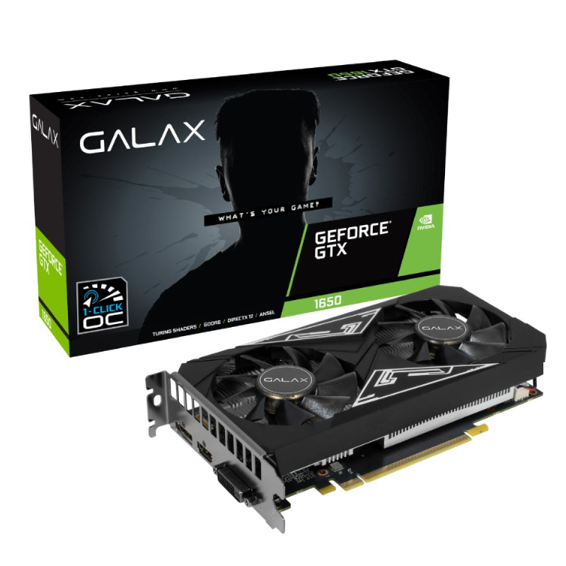 GALAX GeForce GTX 1650 EX PLUS GALAX GeForce GTX 1650 EX PLUS