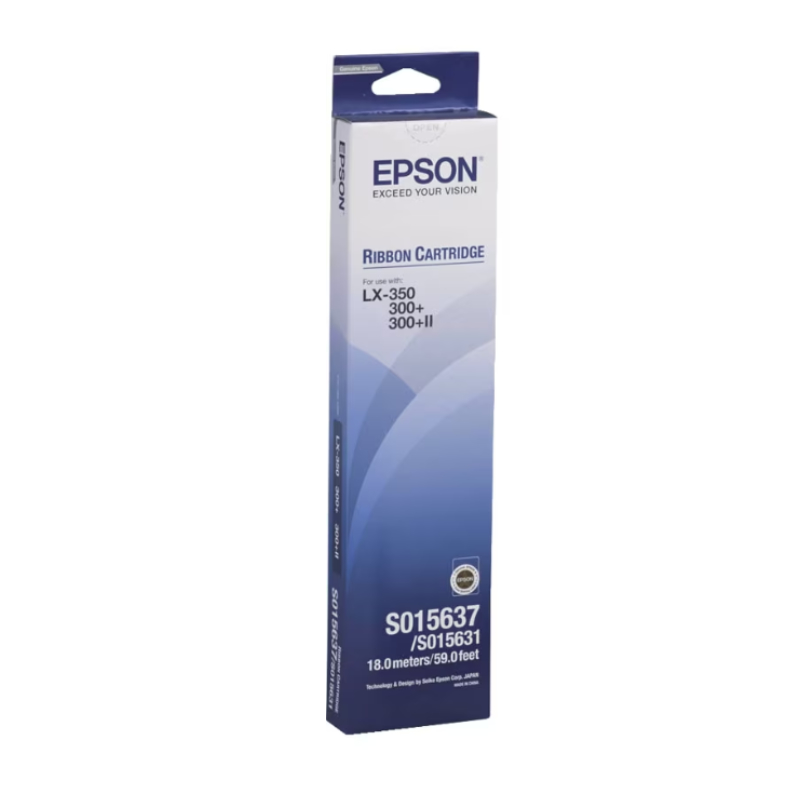 Epson Black Ribbon Cartridge LX-350/300