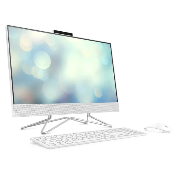 Hp Aio 24-Cb1026ne Intel Core i7-1255u Processor, 8gb Ram, 512gb Ssd, 23.8″ Fhd Display, Dos, White Color, 1 Year Warranty