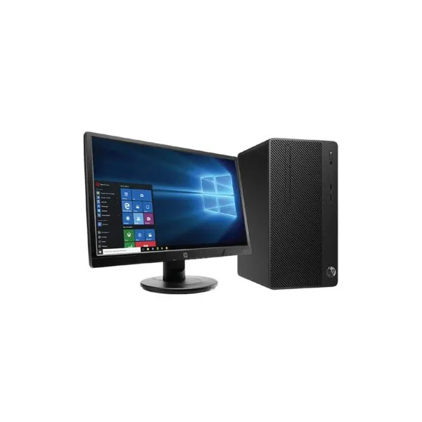 HP 290 G4 Microtower 10th Gen Intel Core i3 4GB RAM 1TB(1000GB) HDD 18.5" Monitor Intel UHD Graphics 1 Year Warranty