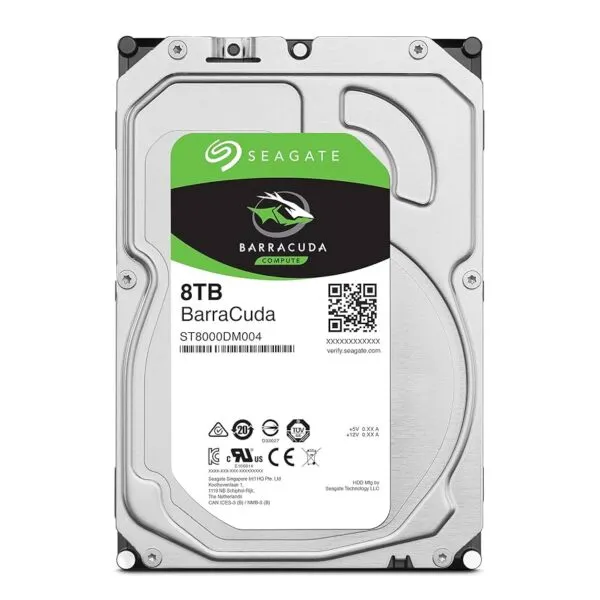 Seagate Internal Hard Disk 8TB SATA (PC)