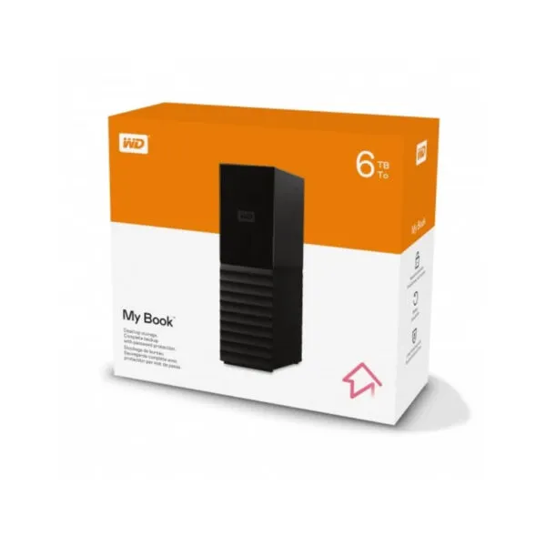 WD 6TB My Book Desktop USB 3.0 External Hard Drive