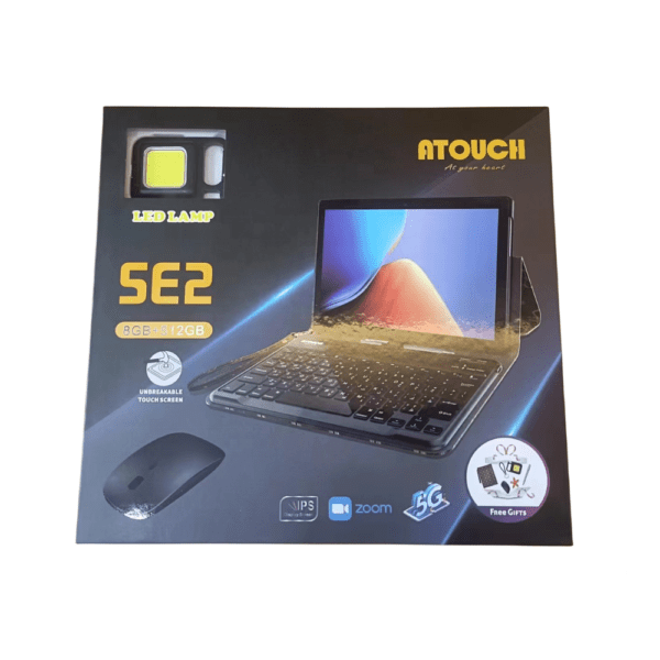 ATOUCH SE2 Pro Tablet 10.1 Inch Android Tablettle Ram 8GB Rom 512GB Tablet Computer With Keyboard