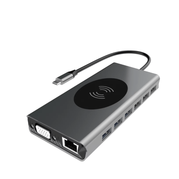 15-IN-1 USB Type C Hub Adapter with 4K HDMI