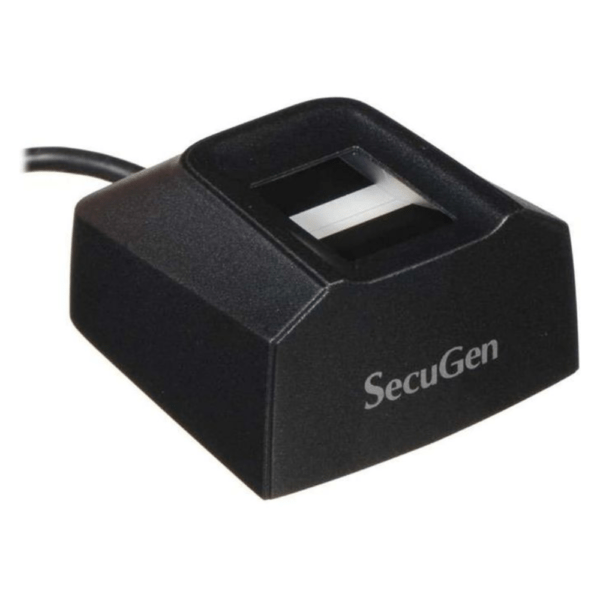 Secugen HU20-A Hamster Pro 20 USB Fingerprint Reader, Black, 500 DPI Resolution