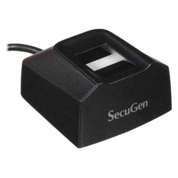 Secugen HU20-A Hamster Pro 20 USB Fingerprint Reader, Black, 500 DPI Resolution