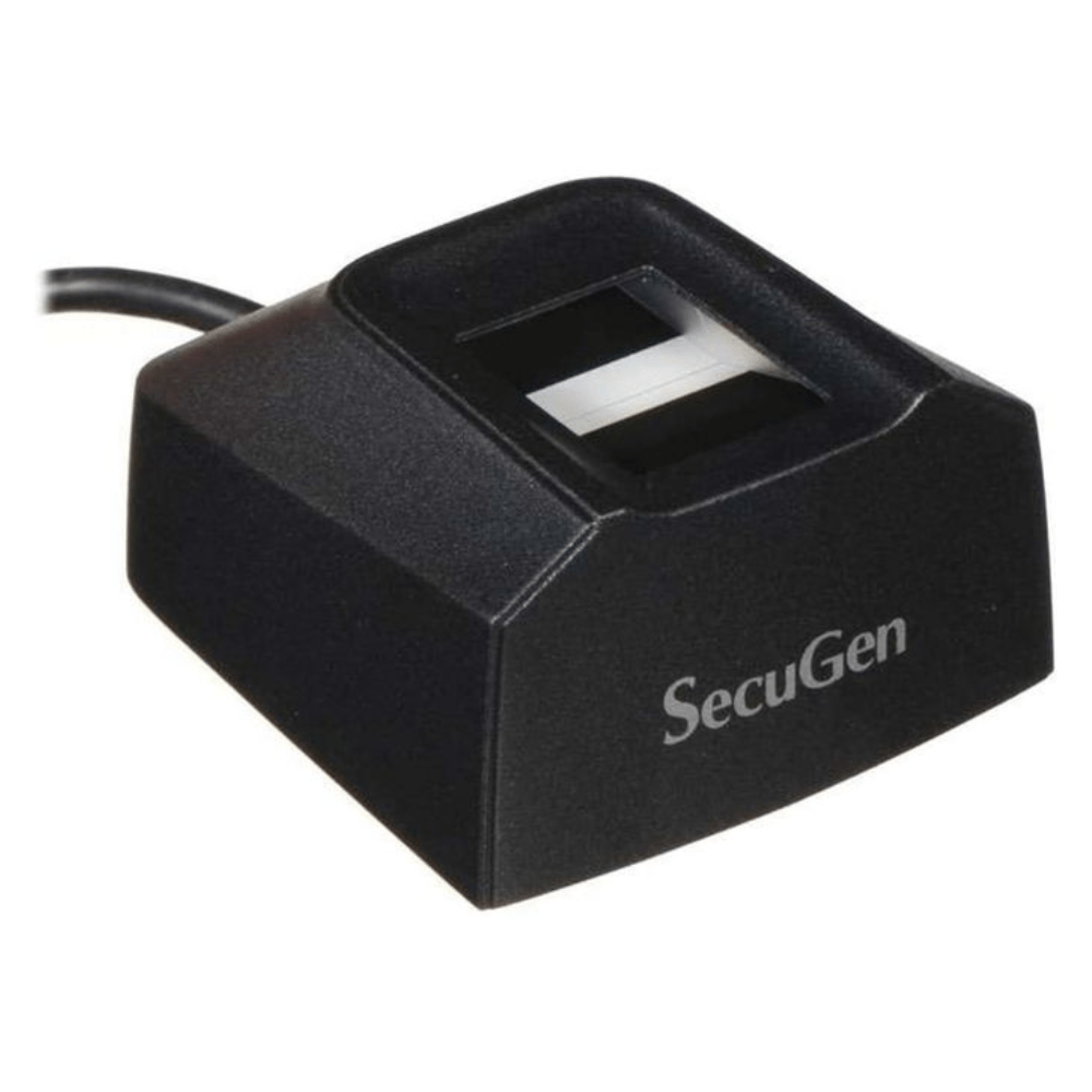 Secugen HU20-A Hamster Pro 20 USB Fingerprint Reader, Black, 500 DPI Resolution