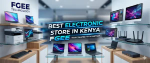 Best Electronic Store in Kenya, FGEE Technology Showroom Display
