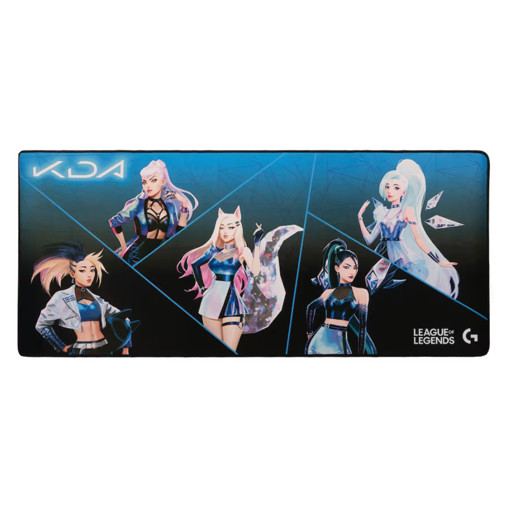 Logitech G840 Extra Large Gaming Mouse Pad, Optimised for Gaming Sensors, Moderate Surface Friction, Non-Slip Mouse Mat - Image 2