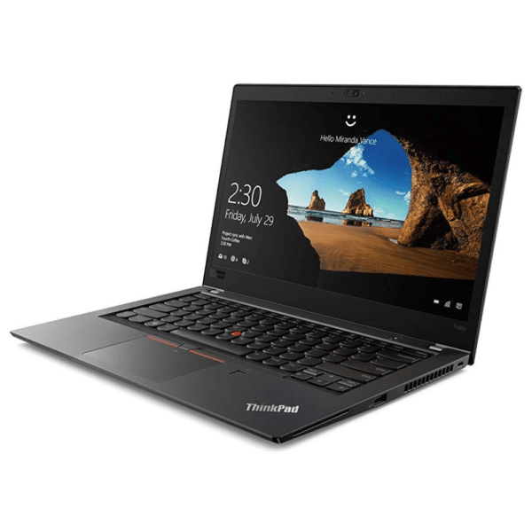 Lenovo ThinkPad T480s Laptop (14") Intel® Core™ i7-8350U 8 GB DDR4-SDRAM 256 GB SSD