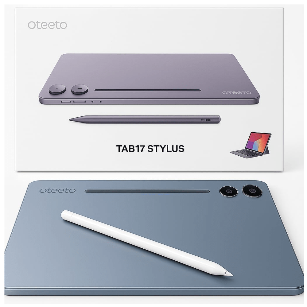 Oteeto TAB 17 Stylus Android Tablet, 11-inch Display, 8GB RAM, 512GB Storage, 8000mAh Battery, 5G Wi-Fi, with Keyboard Case & Stylus - Image 2