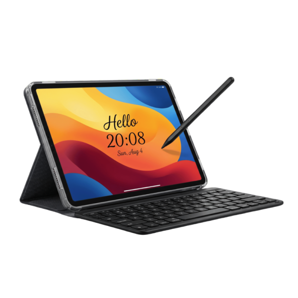 Oteeto TAB 17 Stylus Android Tablet, 11-inch Display, 8GB RAM, 512GB Storage, 8000mAh Battery, 5G Wi-Fi, with Keyboard Case & Stylus