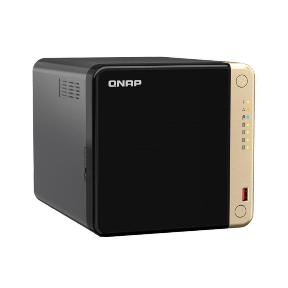 QNAP TS-464 4-BAY NAS Intel® Celeron® N5095 8GB RAM , 2.5GbE(2), M.2(2), PCIe - Image 2