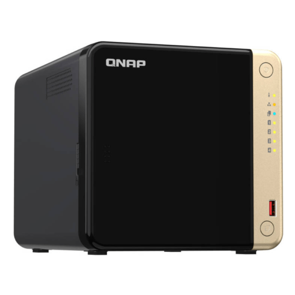 QNAP TS-464 4-BAY NAS Intel® Celeron® N5095 8GB RAM , 2.5GbE(2), M.2(2), PCIe