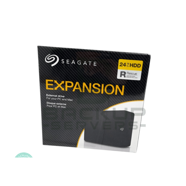 Seagate Expansion 24TB USB 3.0 Desktop External HDD - High Capacity