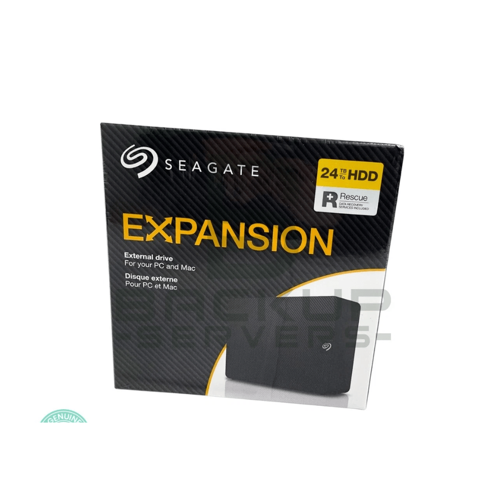 Seagate Expansion 24TB USB 3.0 Desktop External HDD - High Capacity